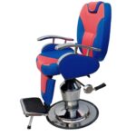 Big Boss Salon Chair Red & Blue color Right view