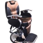 Big Boss Salon Chair Black and Brown left view